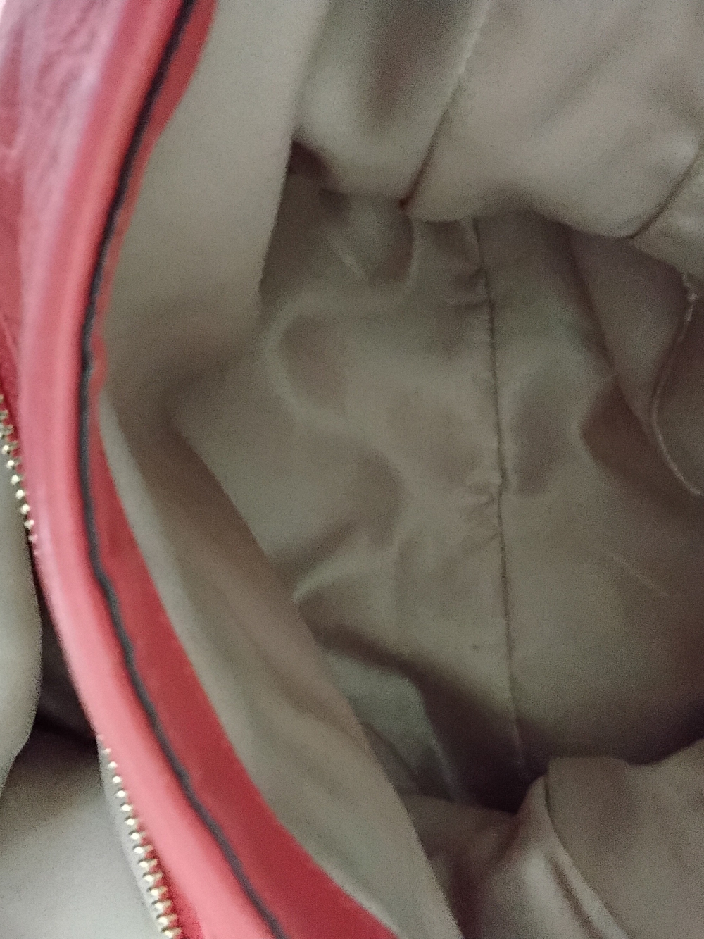 Coach Madison Coral Ruched Gathered Twist Leather Hobo Style D1382-25260 - Picture 10 of 11